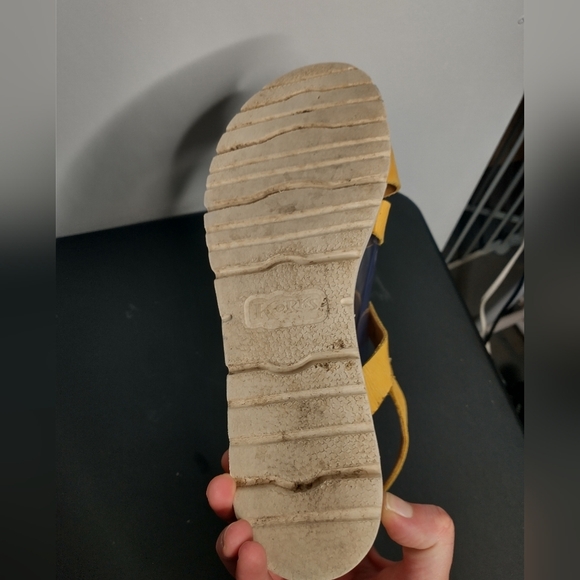 Kork-Ease Korks Sabrina Mustard Yellow Strappy sandals, size 11M, women's - Picture 9 of 11